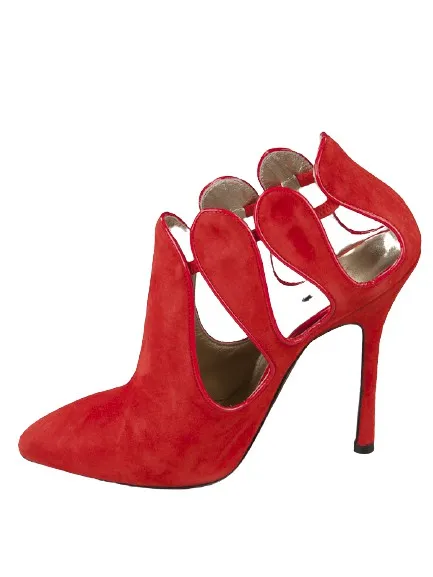 2559  Maurizio Iacopini Shoes / Red