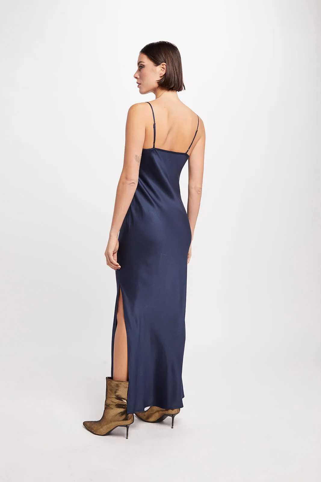 Cowl Neck Gown