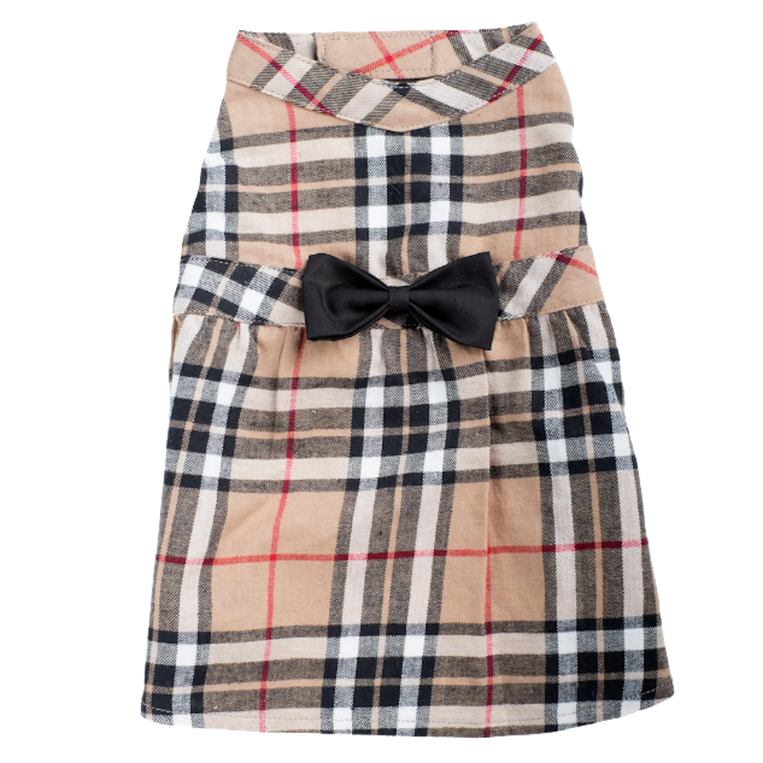 Dress | Bias Plaid Tan