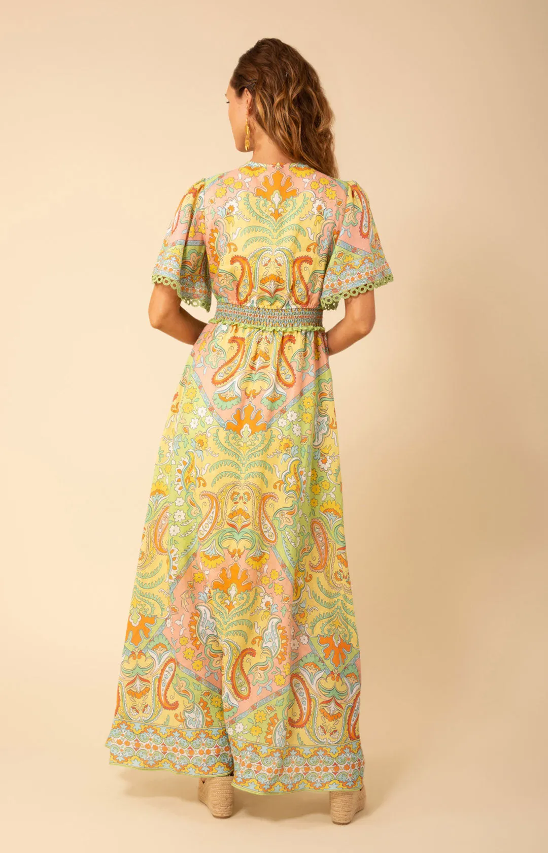 Elsie Linen Maxi Dress