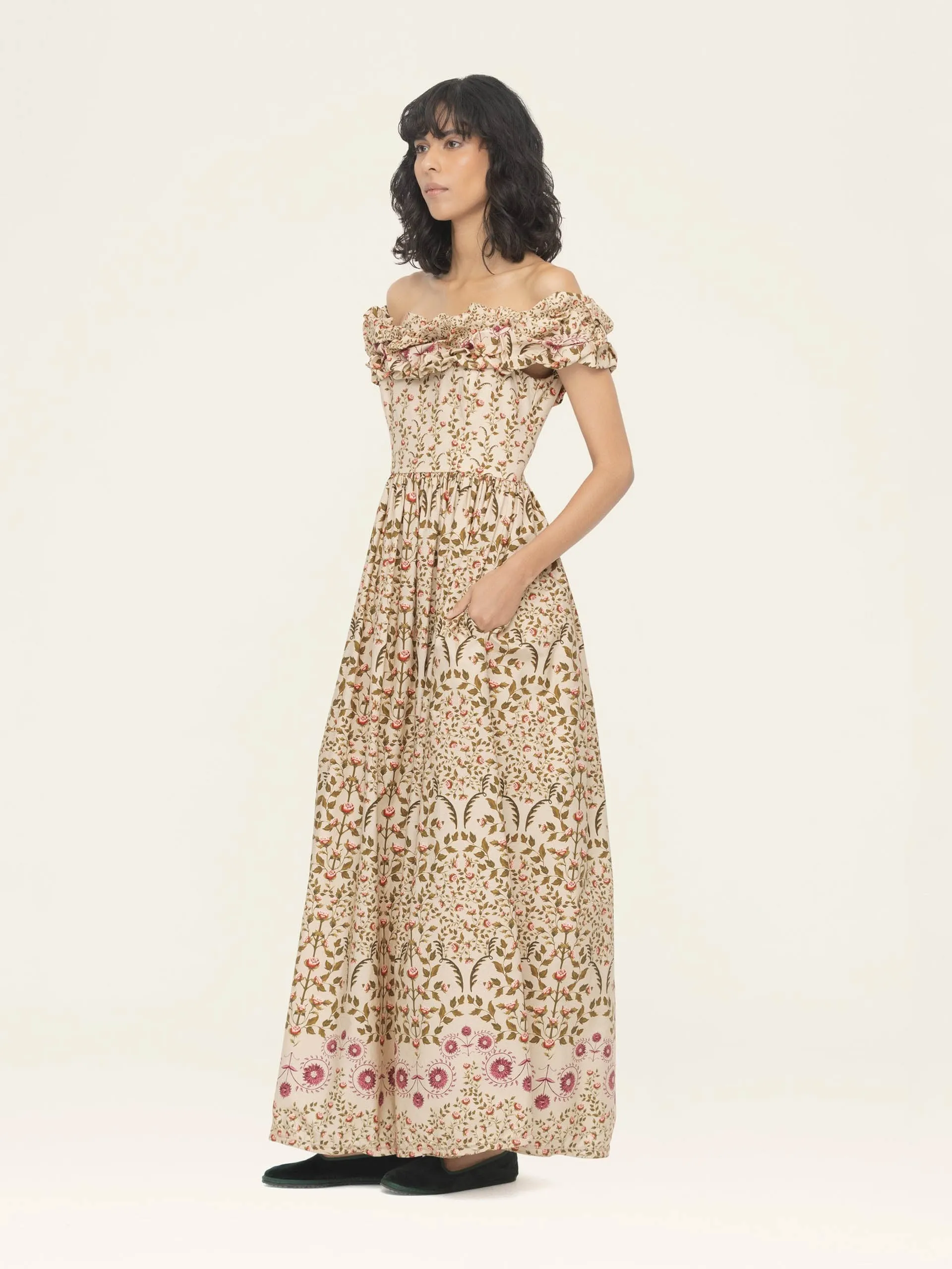 Espliego sueño maxi dress