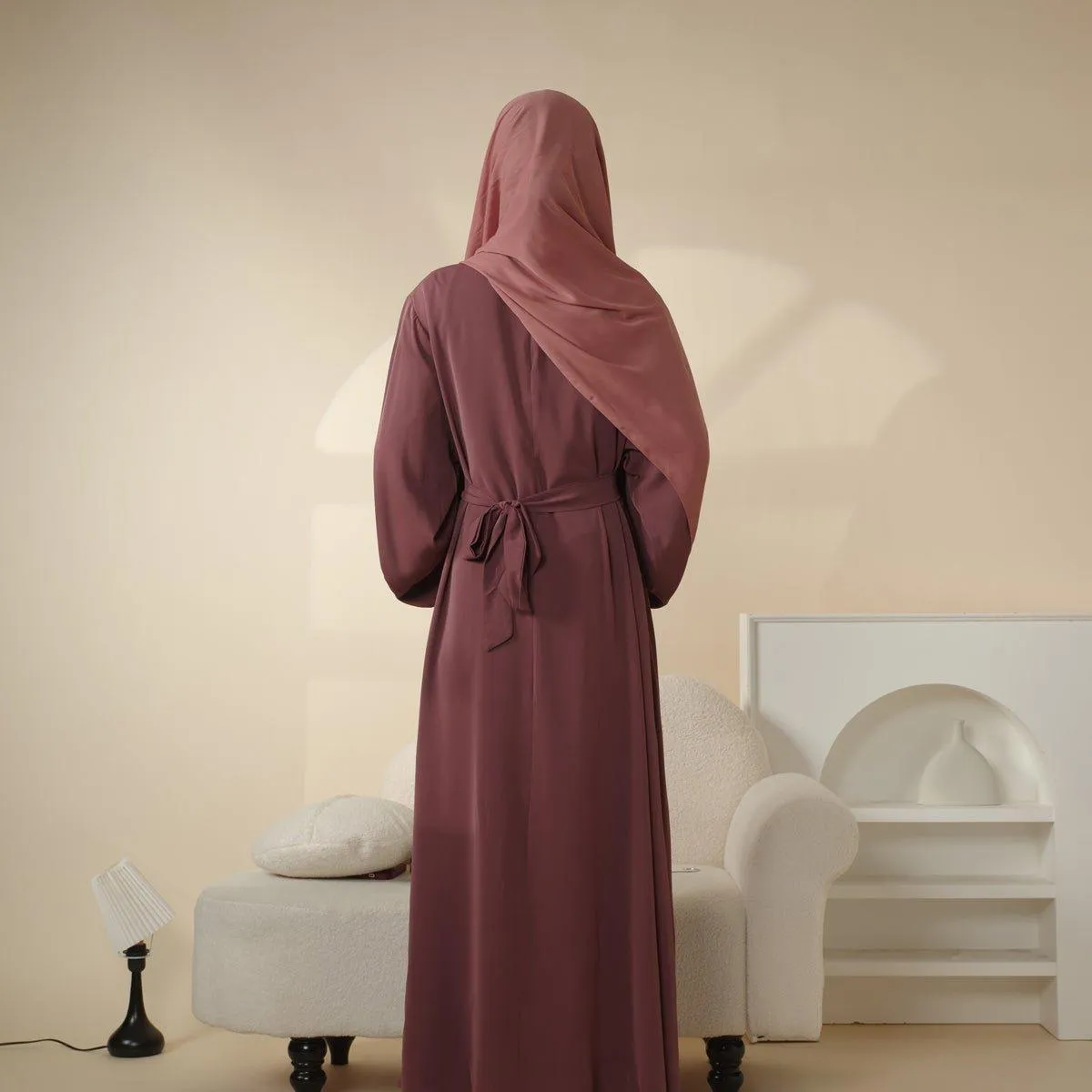 Essential Soft Nidha Plain Abaya (MA005)