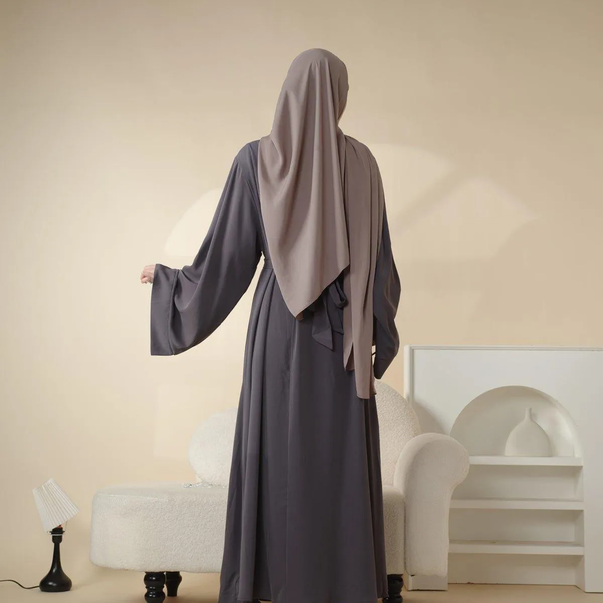 Essential Soft Nidha Plain Abaya (MA005)