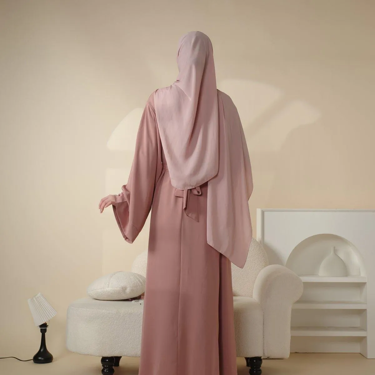 Essential Soft Nidha Plain Abaya (MA005)