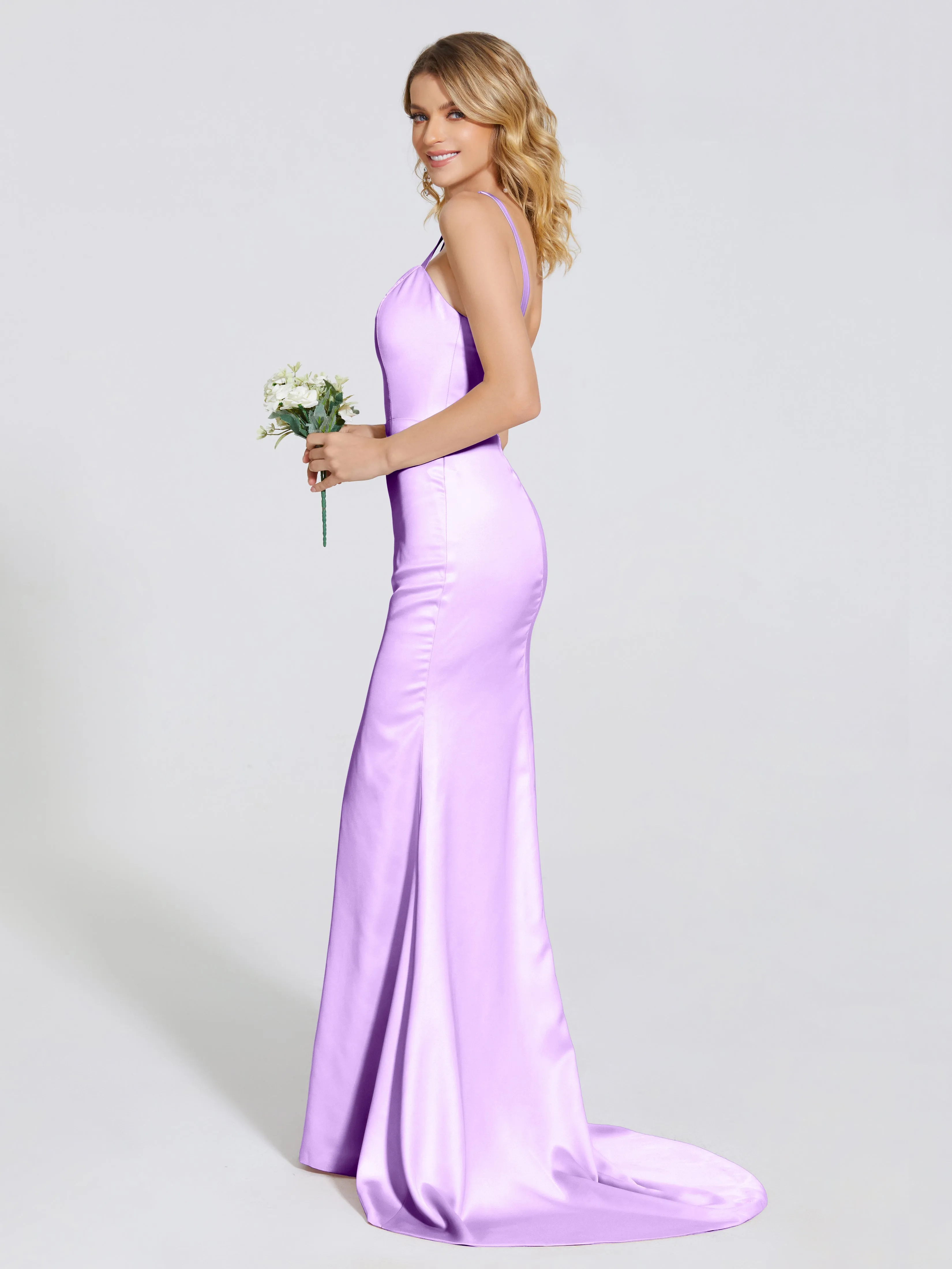 Gorgeous Soft Satin Party Dresses