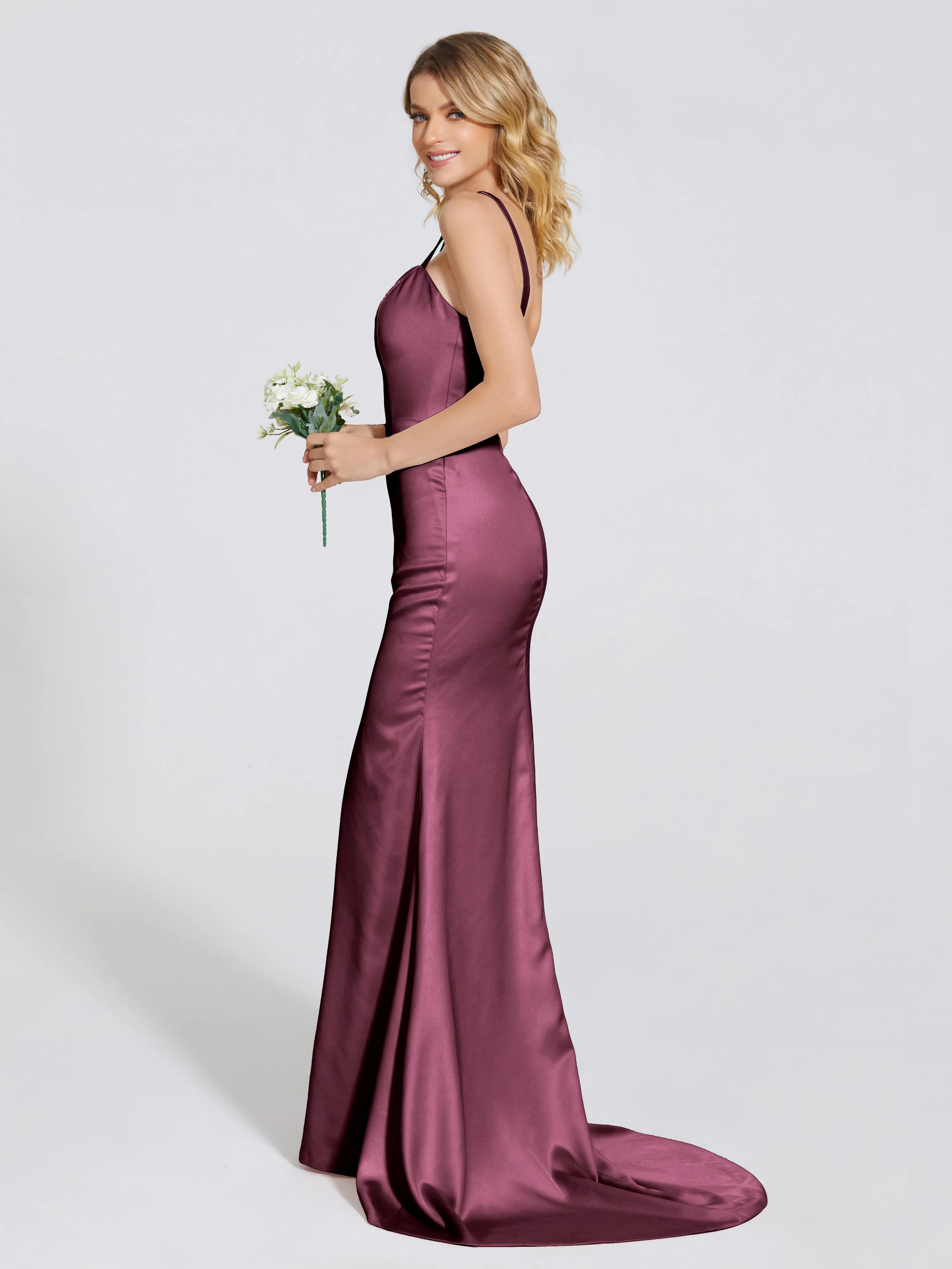 Gorgeous Soft Satin Party Dresses