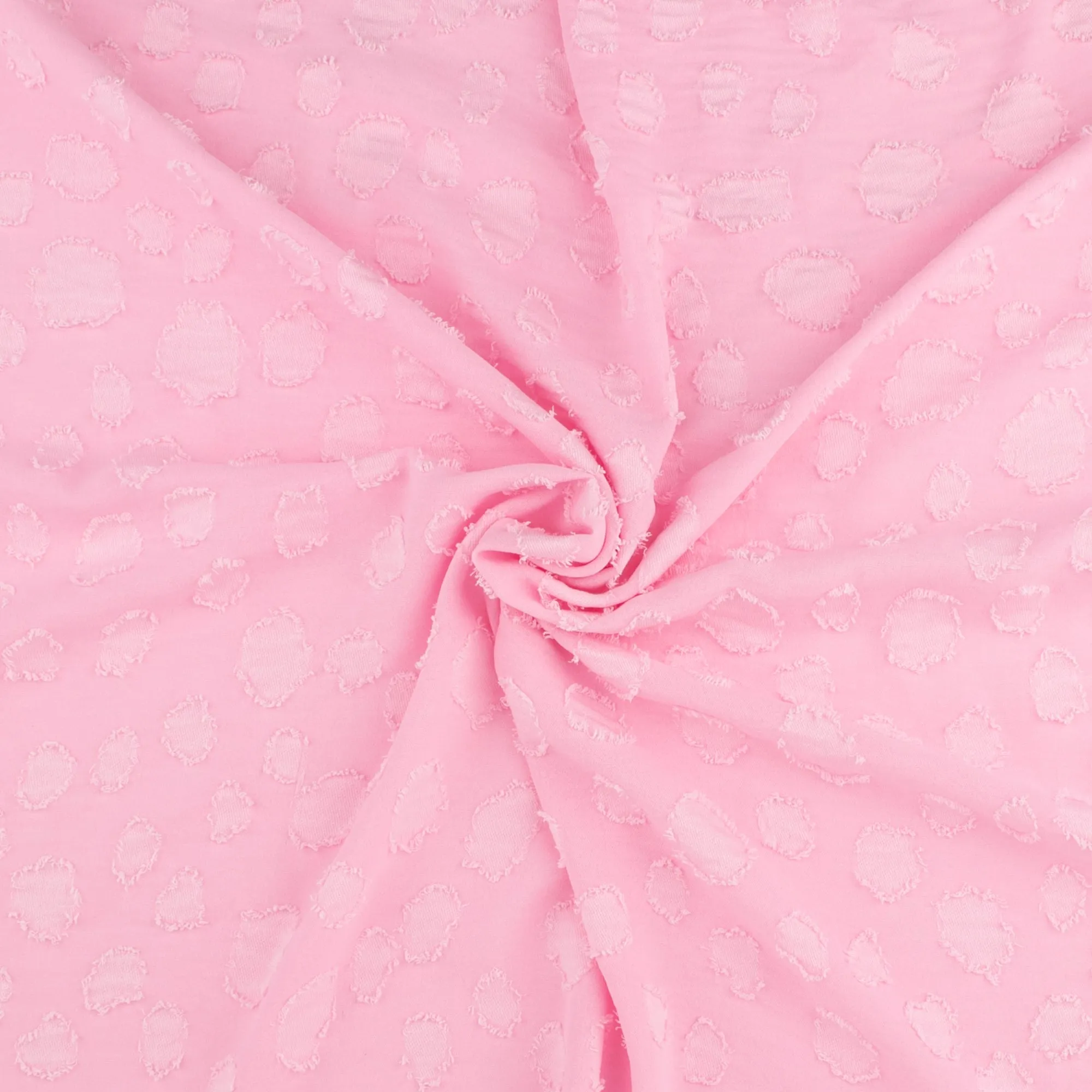 Jacquard Polyester - SWEET BUBBLE - 002 - Pink