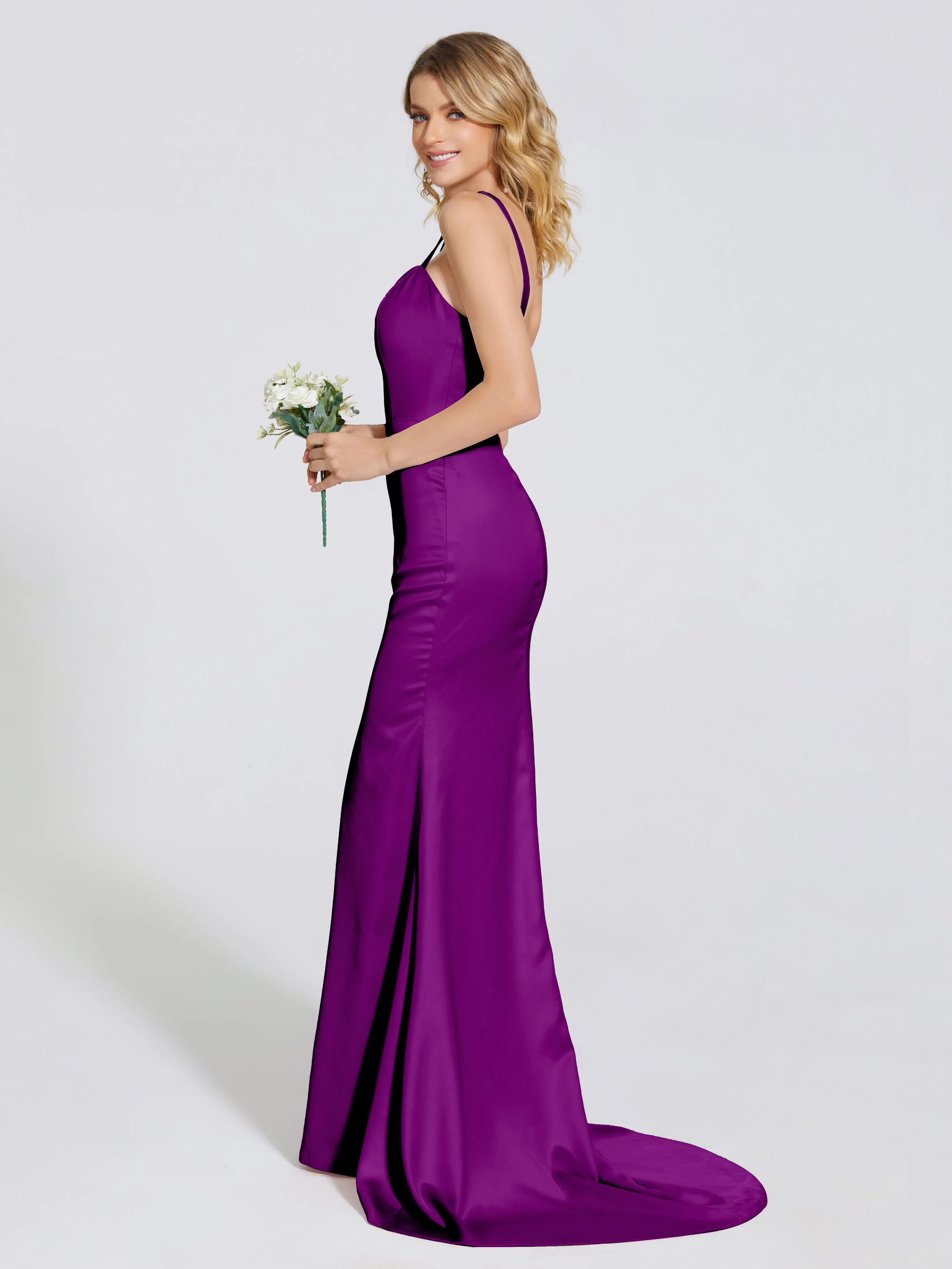 Joanna Gorgeous Soft Satin Bridesmaid Dresses