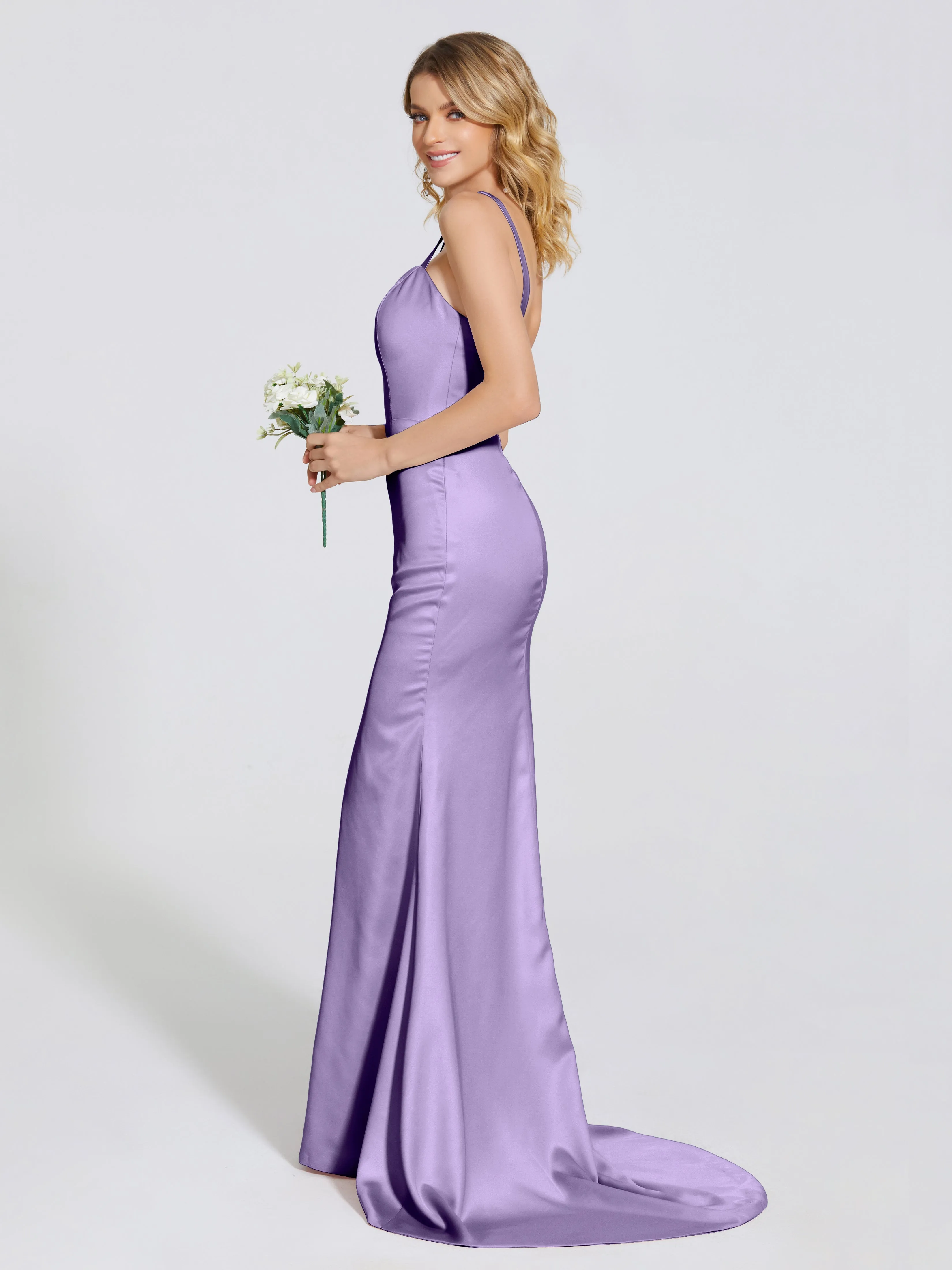 Joanna Gorgeous Soft Satin Bridesmaid Dresses