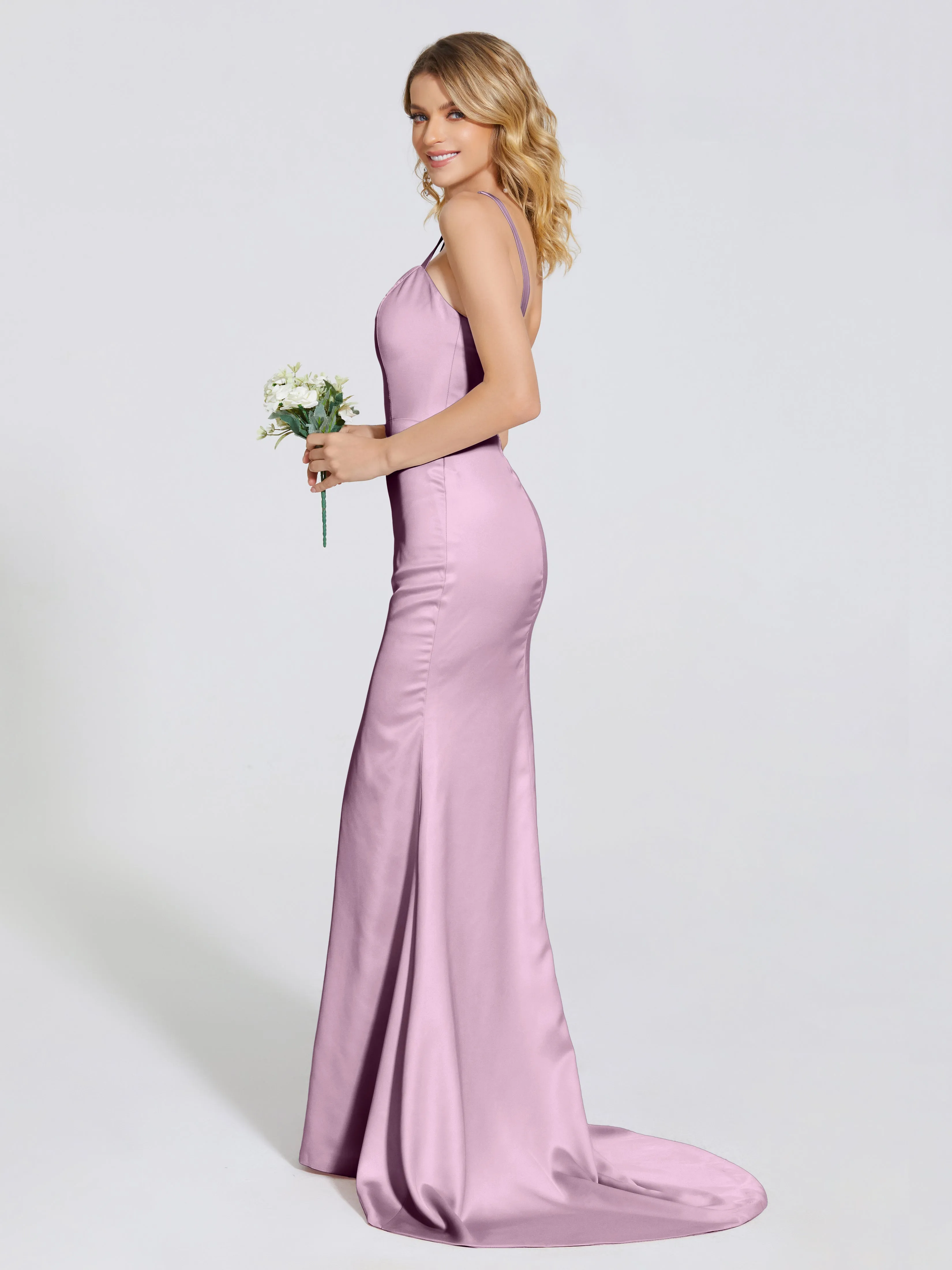 Joanna Gorgeous Soft Satin Bridesmaid Dresses