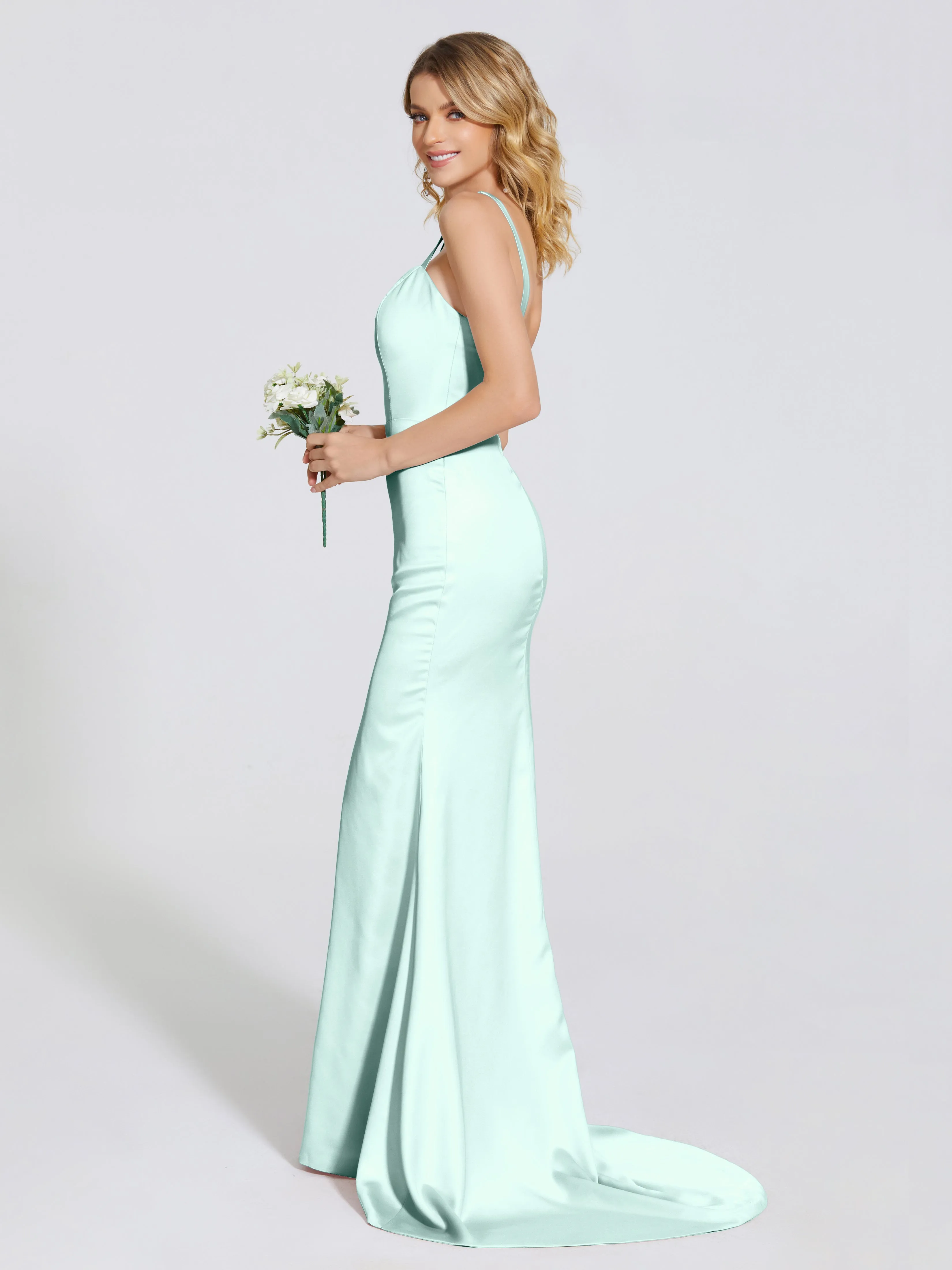 Joanna Gorgeous Soft Satin Bridesmaid Dresses