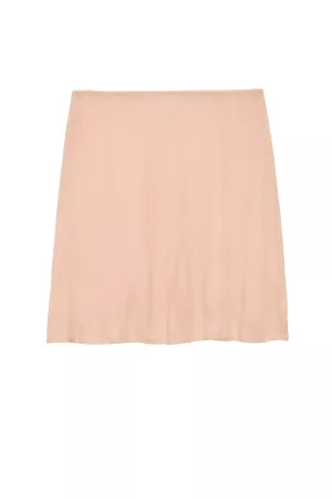 Mini Slip Skirt - Shell