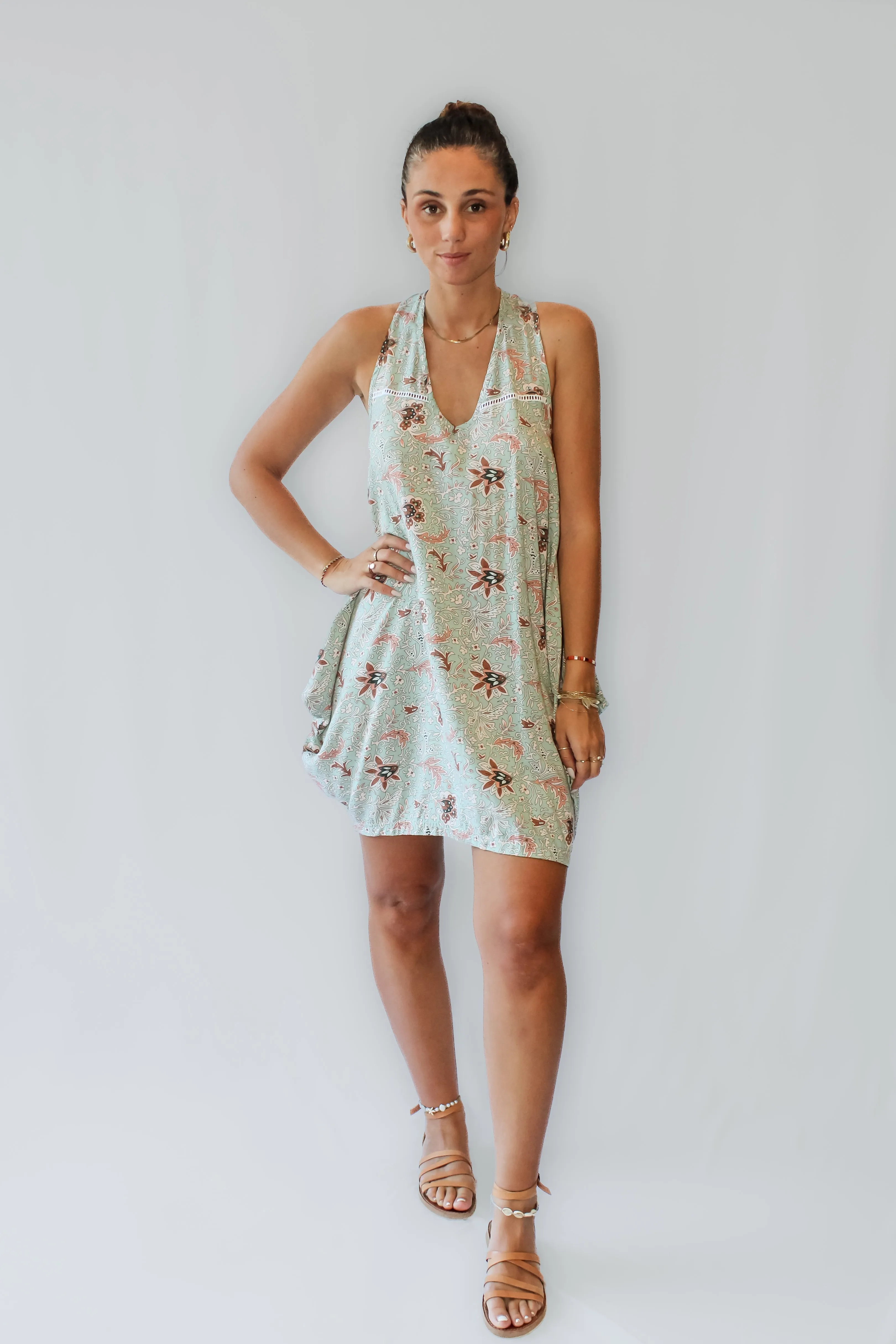 Mini Wingdress - soft turquoise