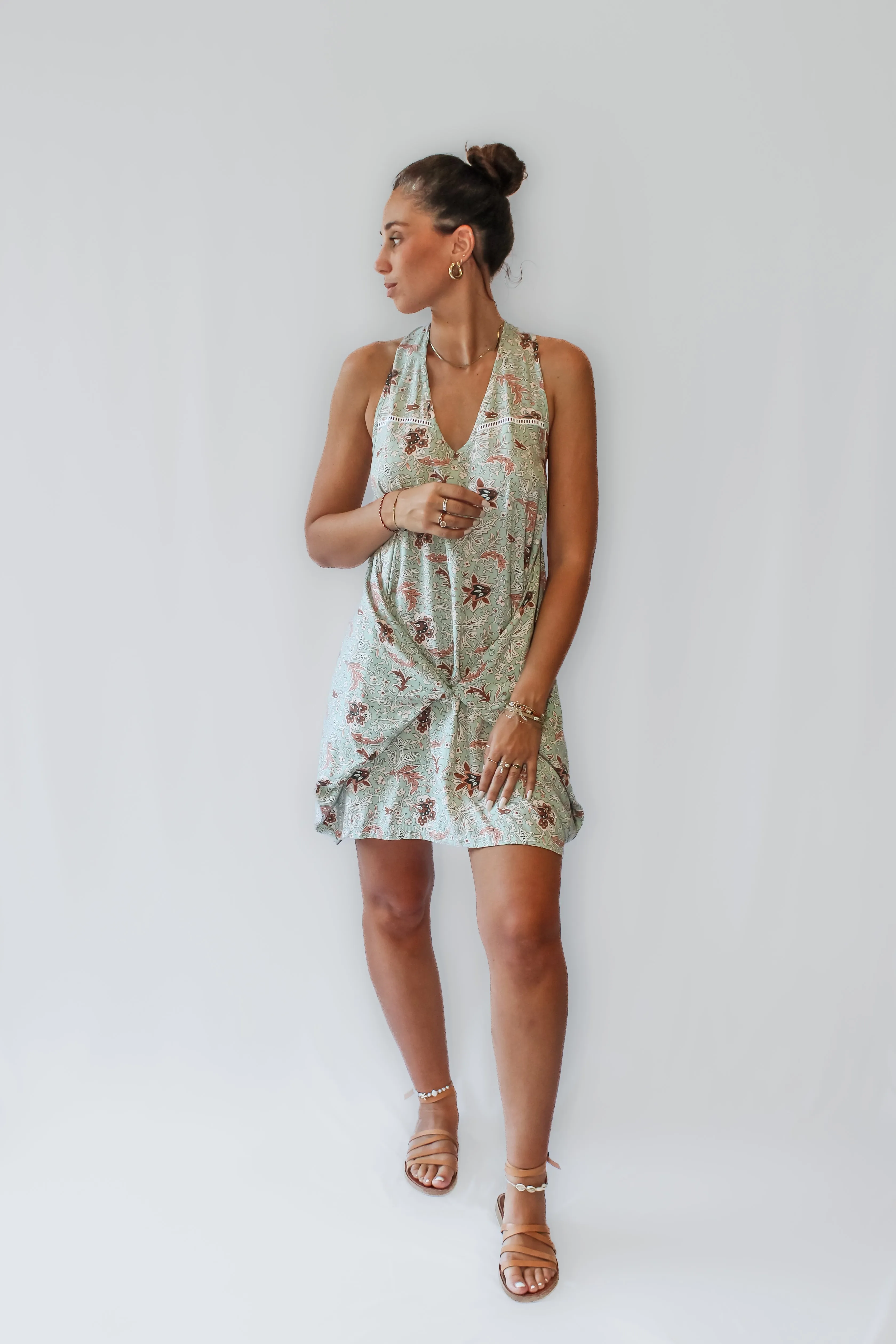 Mini Wingdress - soft turquoise