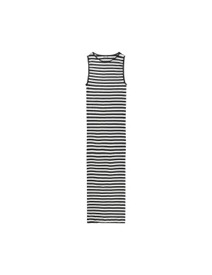 NPS Tank Dress Broadway, Black/Ecru