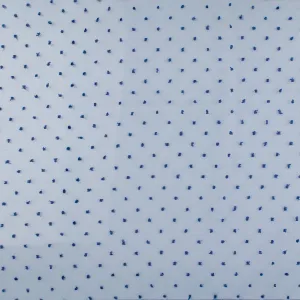 Organza with Embroidered Dot - DOTSY - Royal