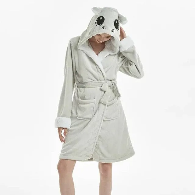 Panda Bear Bathrobe<br>Panda Bathdress