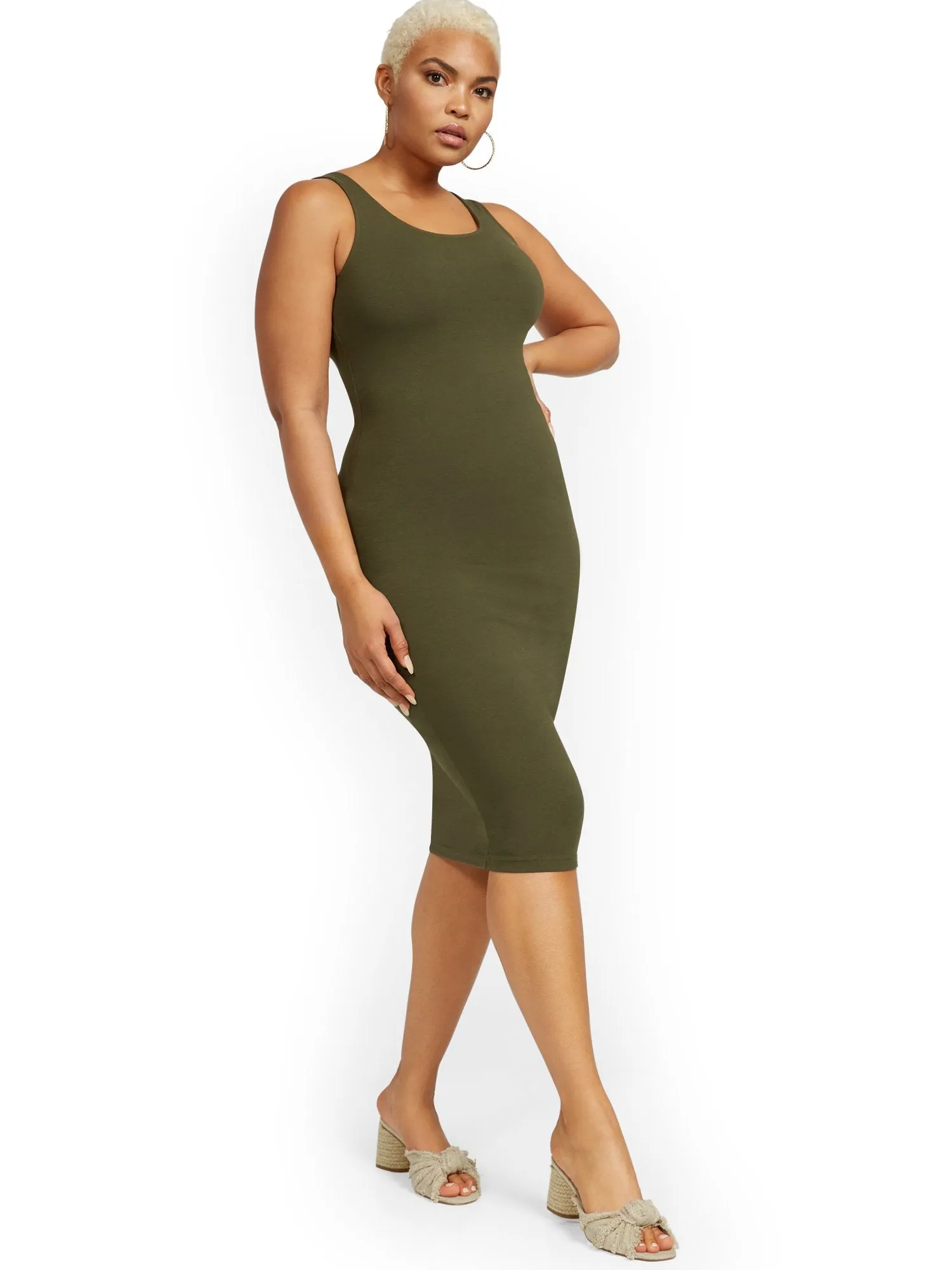 Petite Tank Midi Dress - Everyday Collection