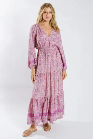 Raga Moulika Longsleeve Maxi - Lilac