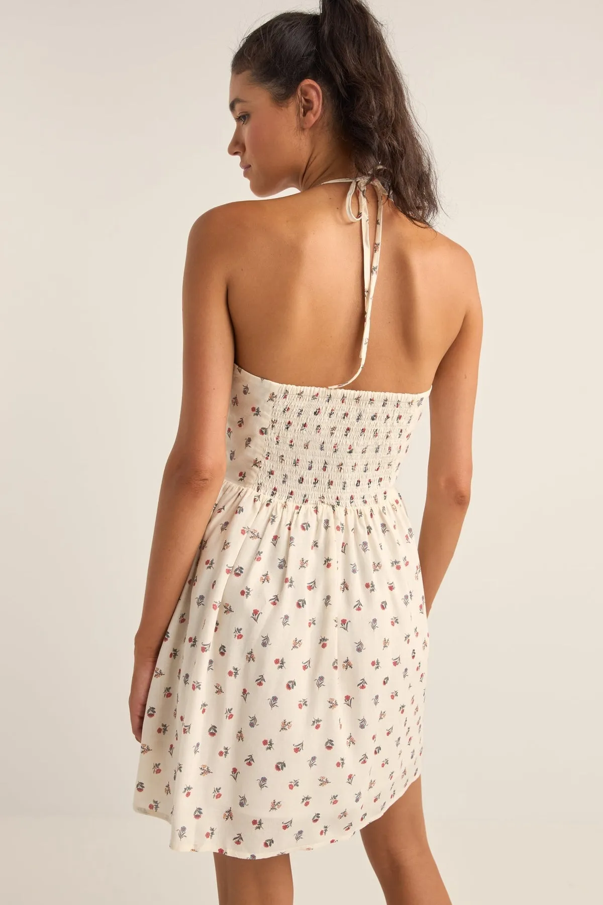 RHYTHM Harper Halter Mini Dress