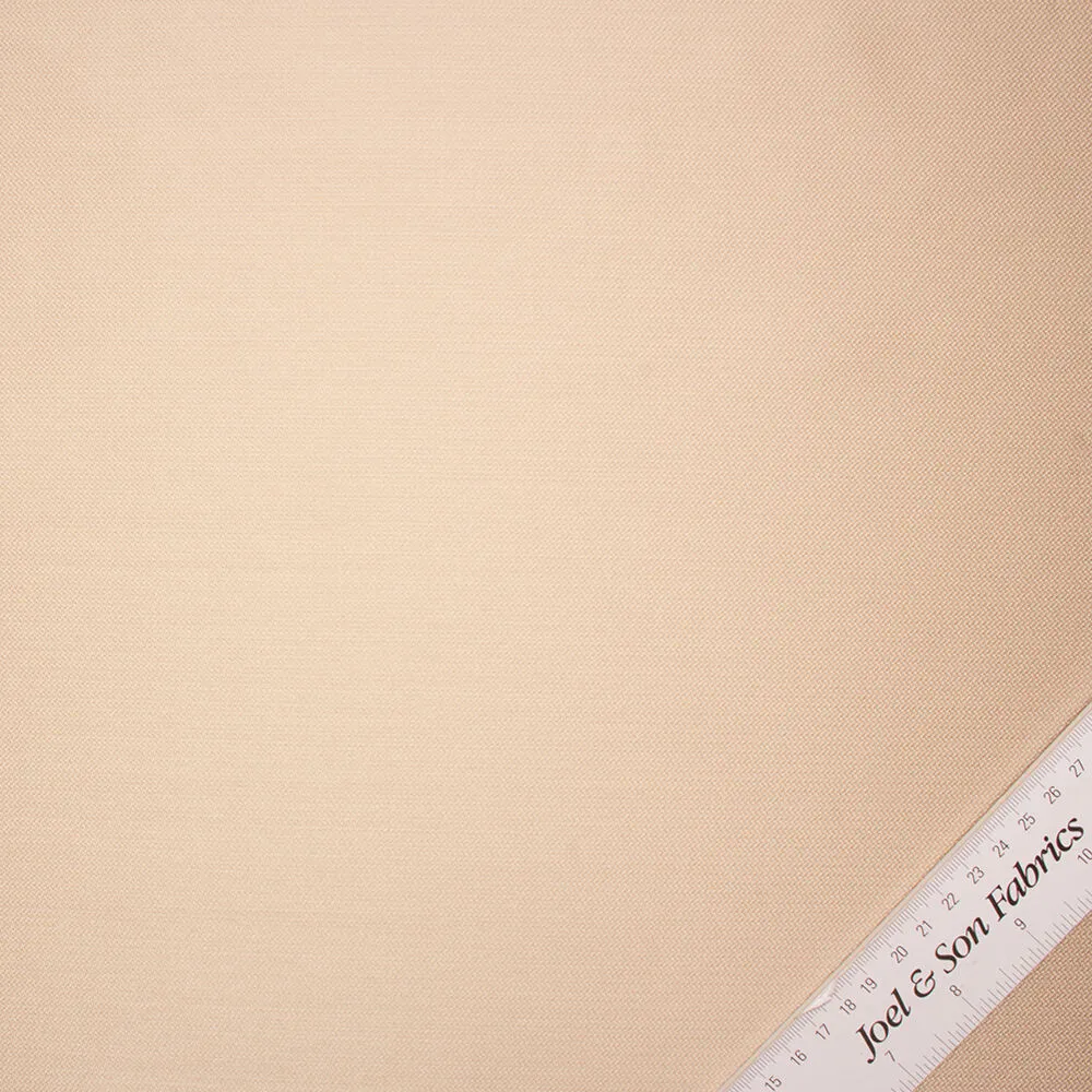 Soft Beige Shantung Jacquard