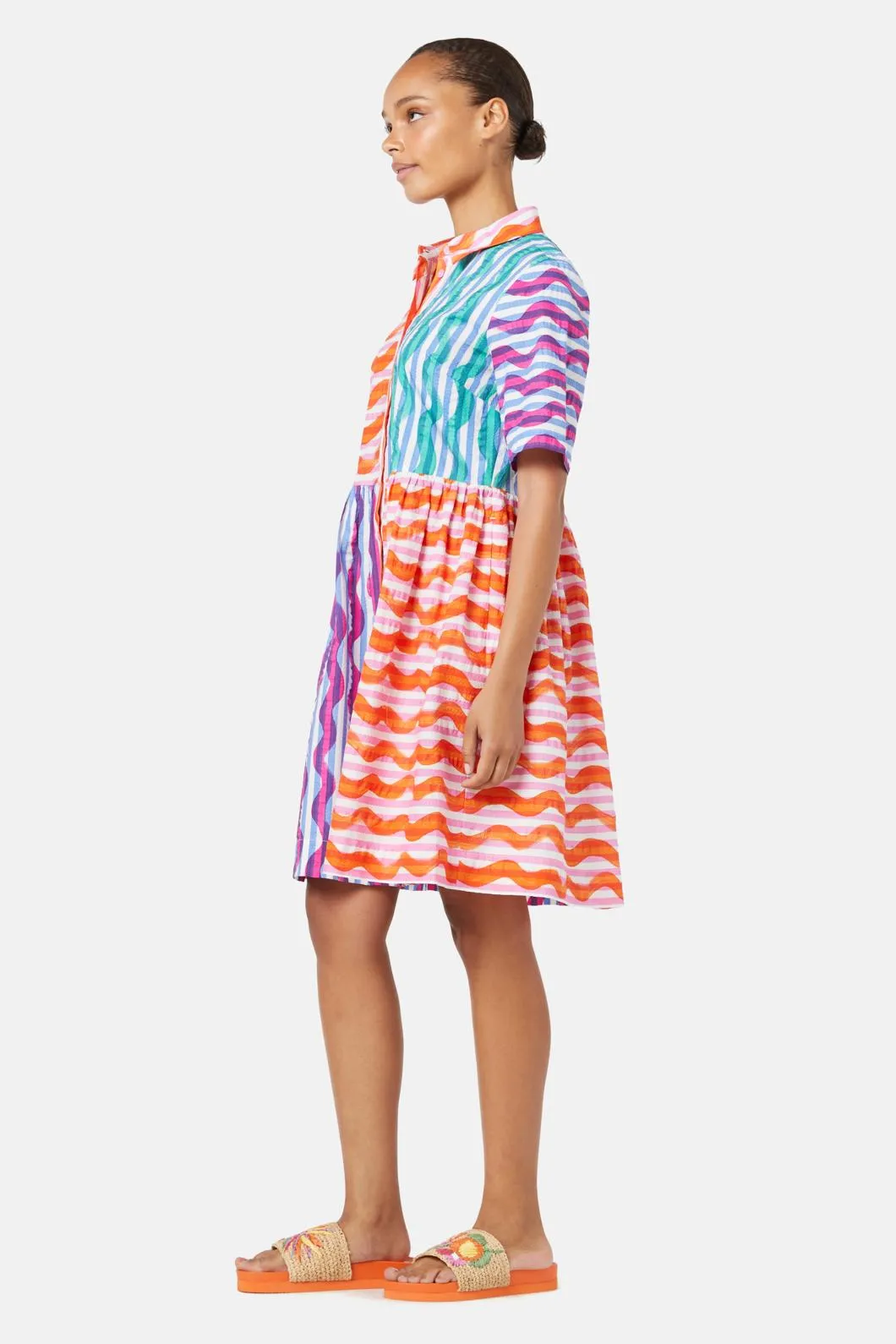 Squiggle Stripe Dress