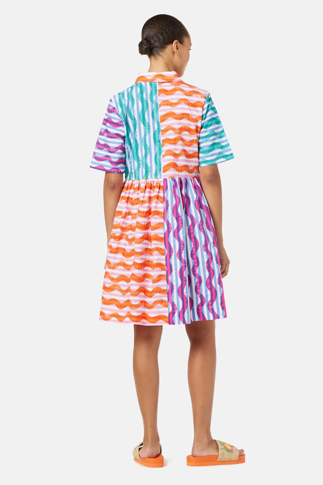 Squiggle Stripe Dress