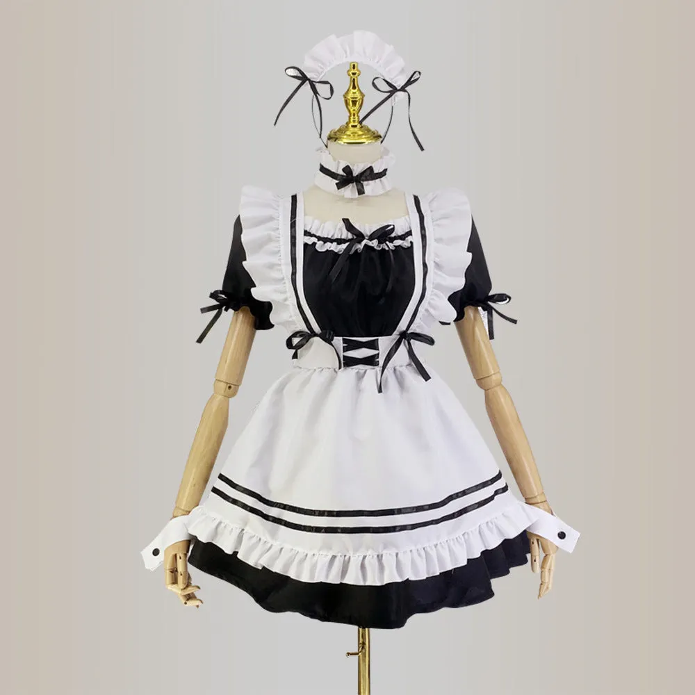 Sweetheart Maid Cosplay Costume - Lolita Cute Maid Outfit Dress