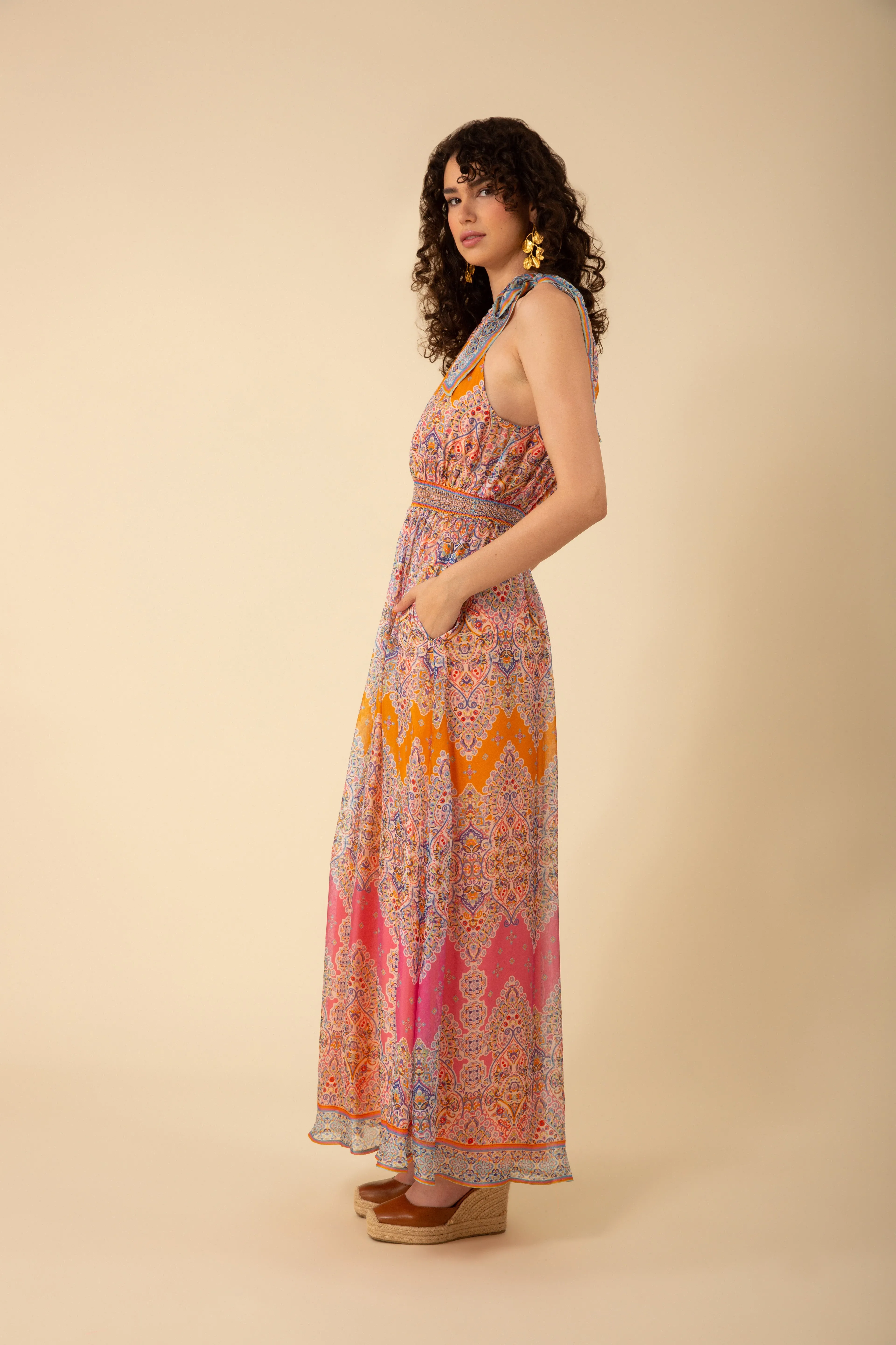 Vera Halter Maxi Dress