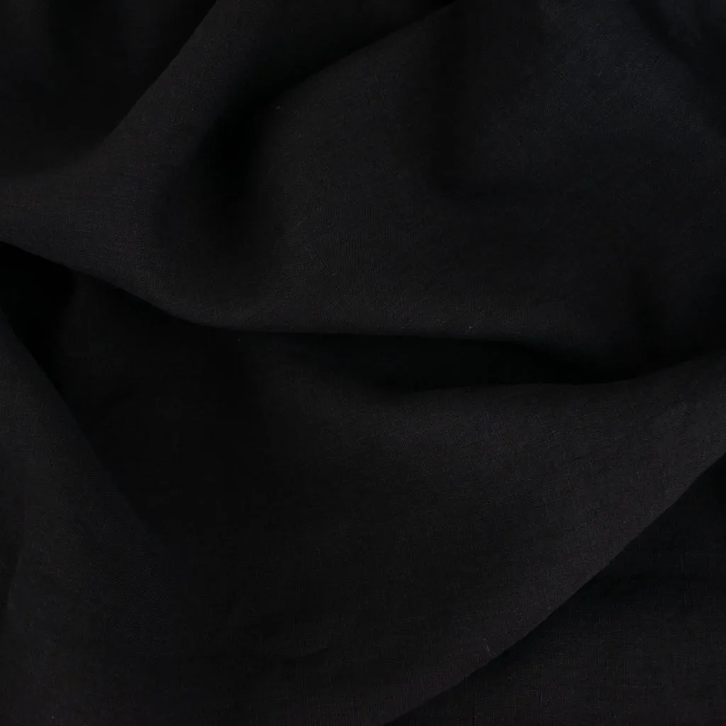 Washed Linen - Black