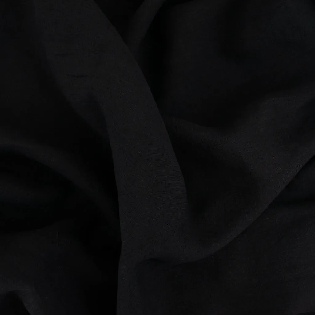 Washed Linen - Black